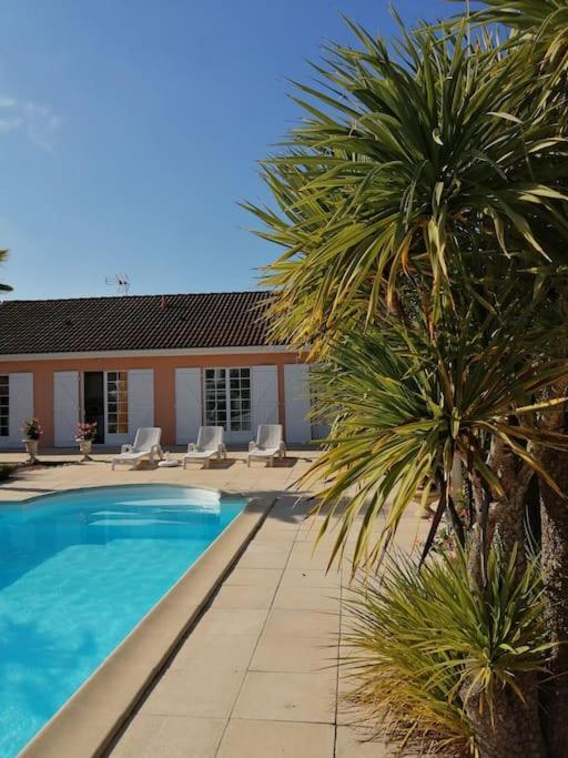 Villa Grand Communal, Piscine, 18Km De Bordeaux Ludon-Medoc ภายนอก รูปภาพ